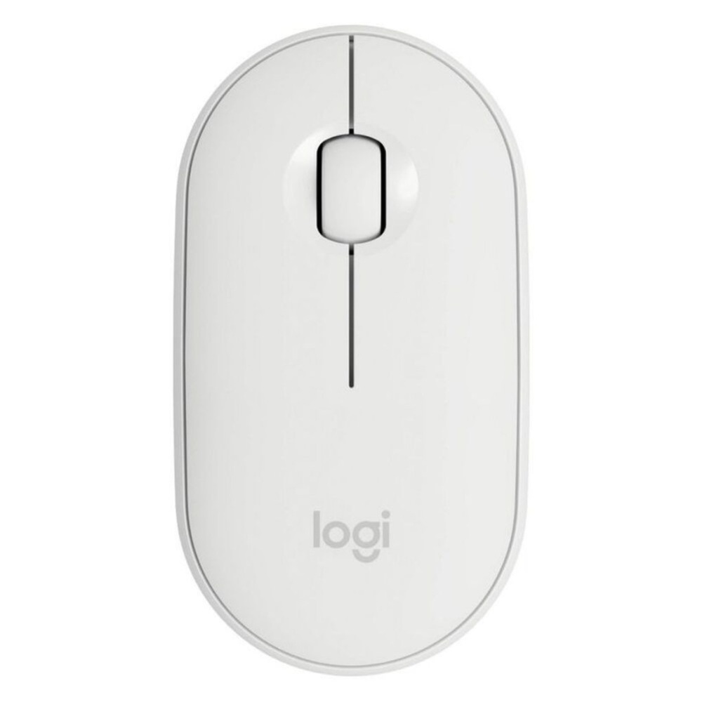 Logitech White Minimalist Wireless Mouse
